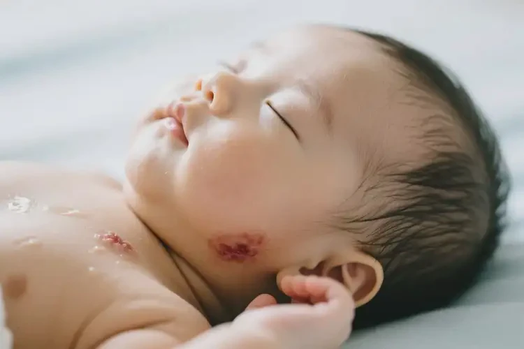 嬰兒脖子上容易長濕疹可不可以根治(圖3)
