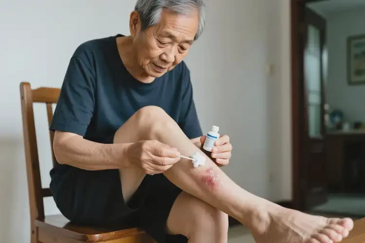 老人小腿上容易起濕疹可不可以根治(圖3)