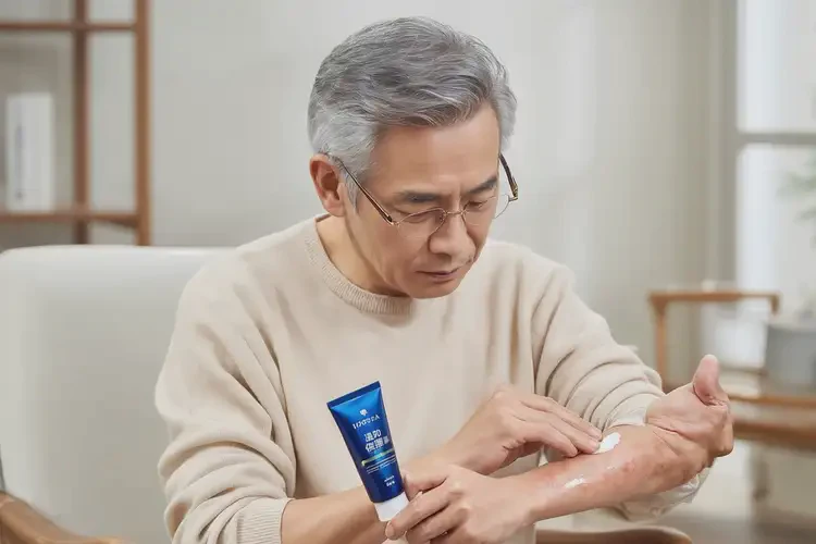 老人肚子上偶爾長(zhǎng)濕疹可不可以根治(圖2)