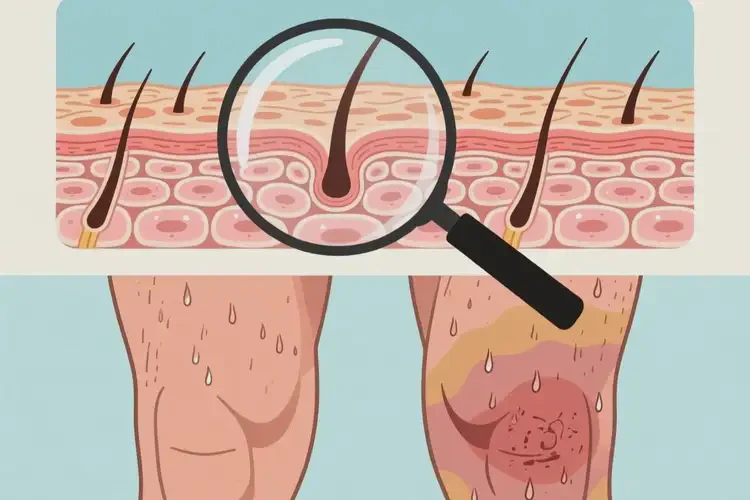 男性大腿出湿疹可不可以根治(图2)