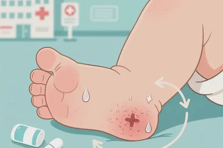 嬰兒腳上偶爾起濕疹可不可以根治(圖2)