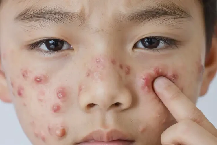 青少年脸上容易长湿疹可不可以彻底自愈(图4)