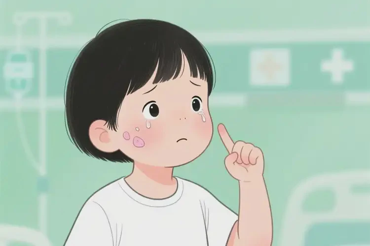 小學生臉上起濕疹能靠自己自愈嗎(圖3)