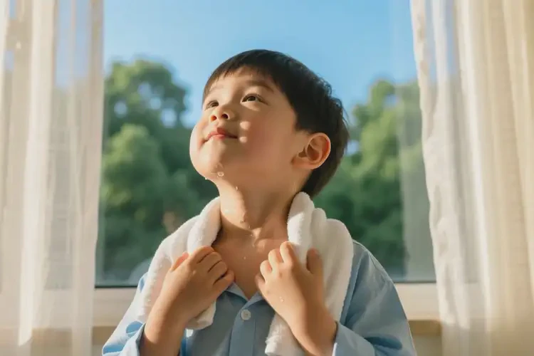 孩子脖子經(jīng)常長濕疹可不可以根治(圖1)