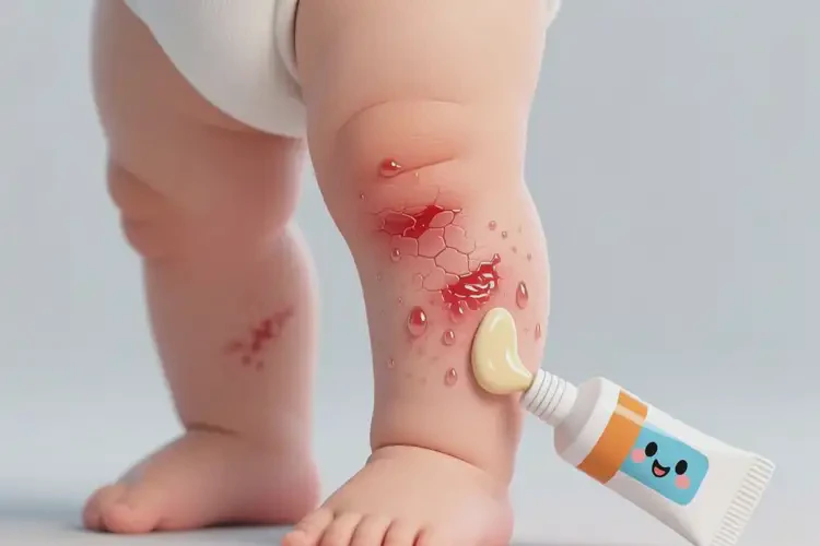 嬰兒小腿上容易長濕疹可以治好嗎(圖3)