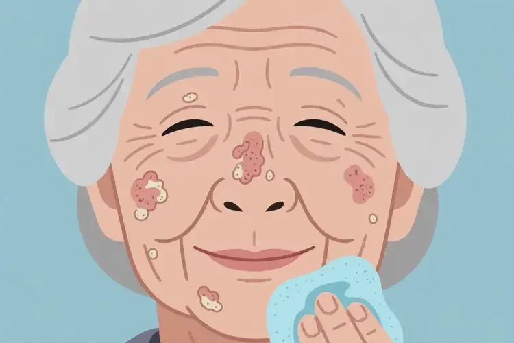 老年人臉上長(zhǎng)濕疹可不可以根治(圖3)