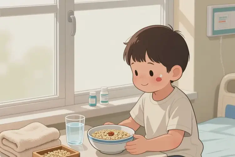 兒童臉上容易起濕疹可以徹底自愈嗎(圖2)