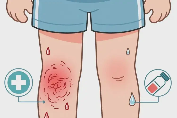 少兒大腿出現(xiàn)濕疹可不可以根治(圖3)