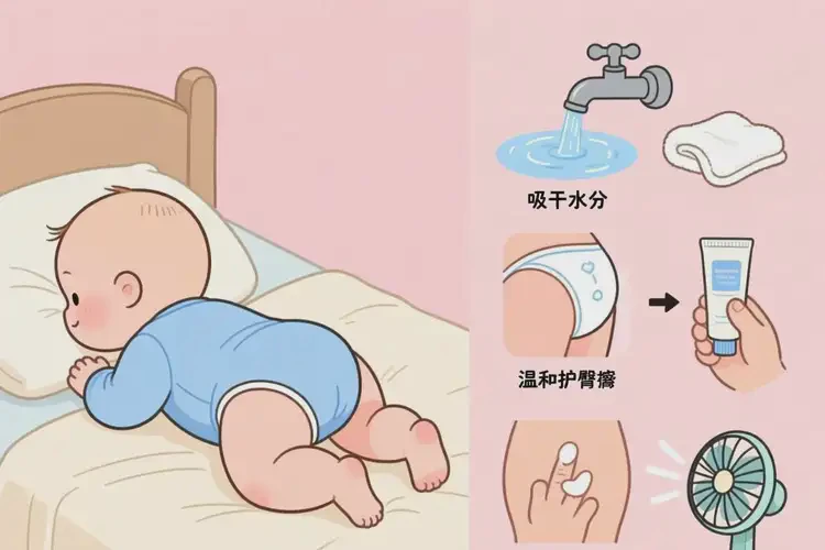 嬰幼兒肛周起濕疹可以治好嗎(圖4)