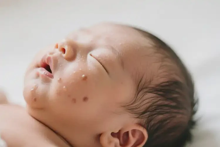 新生兒臉上經(jīng)常長(zhǎng)濕疹可不可以根治(圖2)