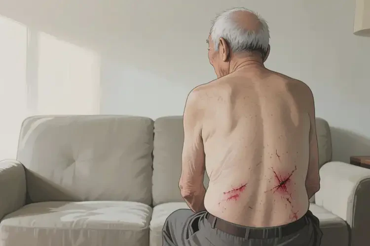 老人屁股容易起濕疹不管它會自己自愈嗎(圖3)