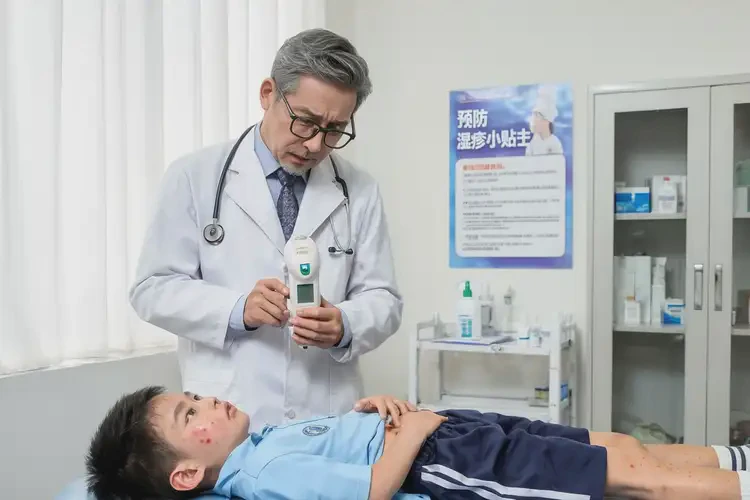 小學(xué)生肚子上經(jīng)常起濕疹可不可以根治(圖1)