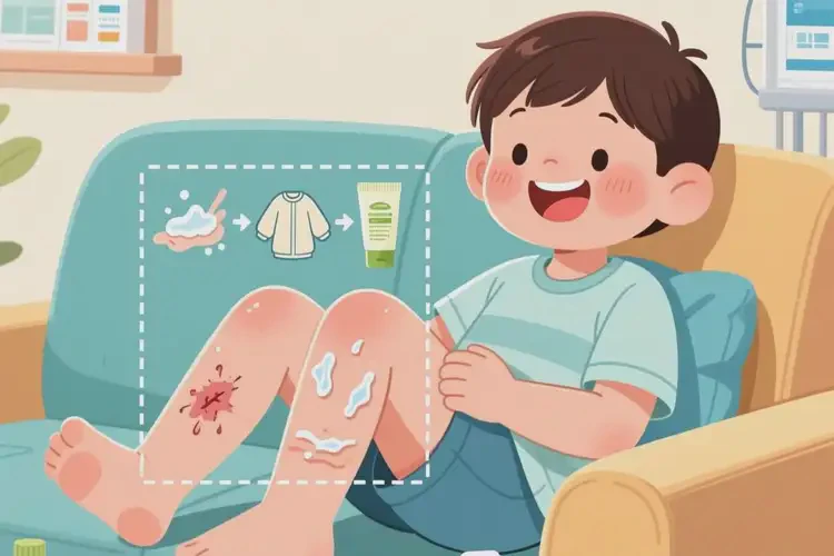 孩子大腿偶爾長濕疹可不可以根治(圖2)