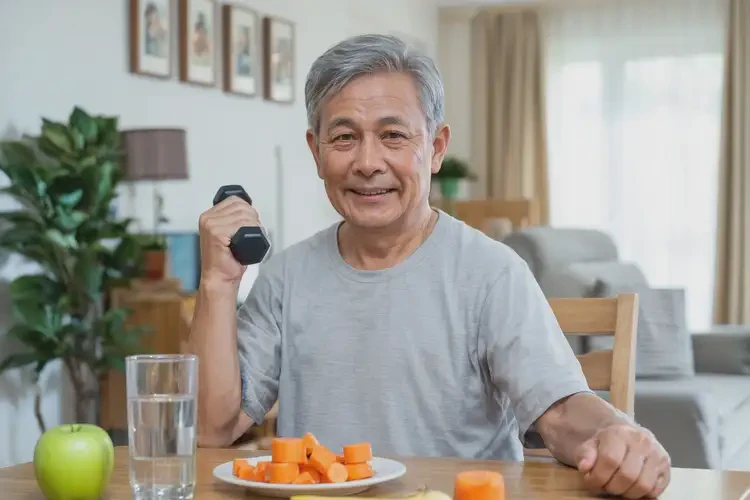 老年人大腿上起湿疹不管它会自己自愈吗(图1)