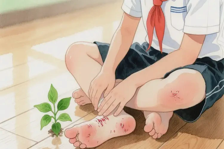 小学生脚上起湿疹可不可以根治(图3)