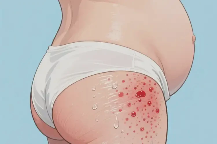 產(chǎn)婦屁股上容易長(zhǎng)濕疹可不可以根治(圖2)