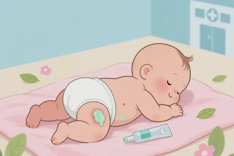 嬰幼兒屁股上出現(xiàn)濕疹可不可以根治(圖4)