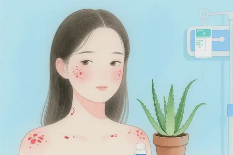 女人臉上容易起濕疹能不能根治(圖4)