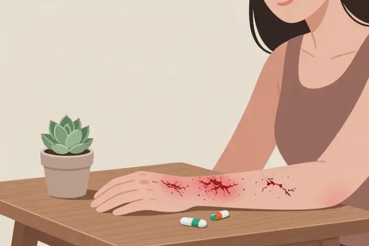 女人身上容易起濕疹可不可以根治(圖2)