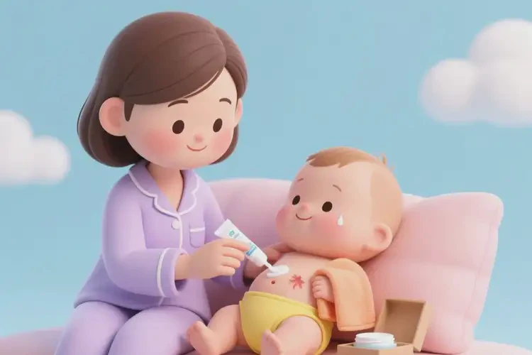 婴幼儿肚子上容易起湿疹可不可以根治(图1)