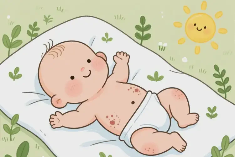 幼兒肚子偶爾起濕疹可不可以根治(圖2)