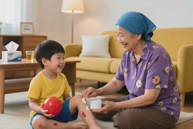 小儿小腿出现湿疹可不可以根治(图1)