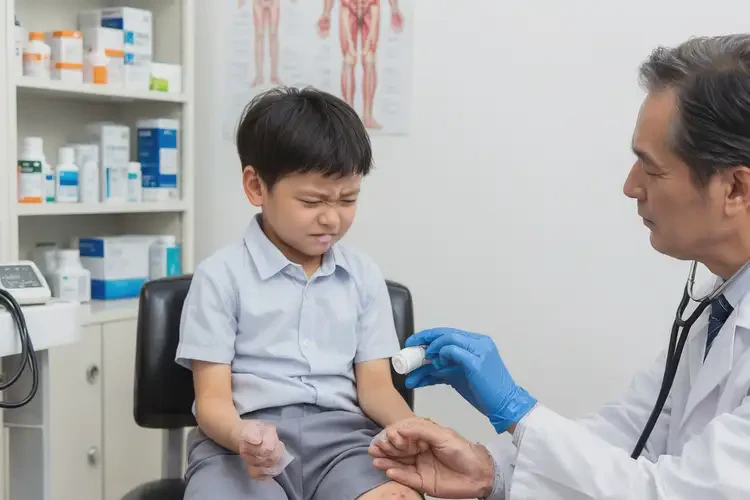 小學(xué)生大腿長(zhǎng)濕疹能夠徹底治愈嗎(圖3)