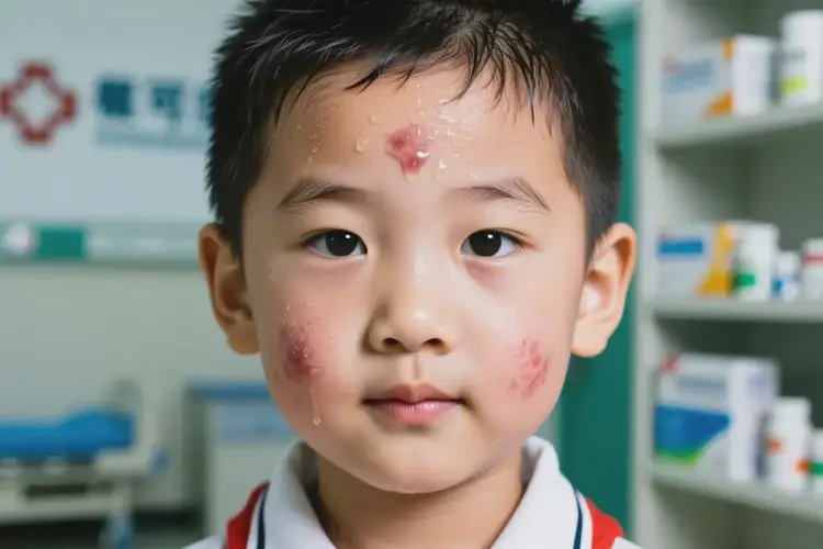 小學生臉上出現(xiàn)濕疹可不可以根治(圖2)