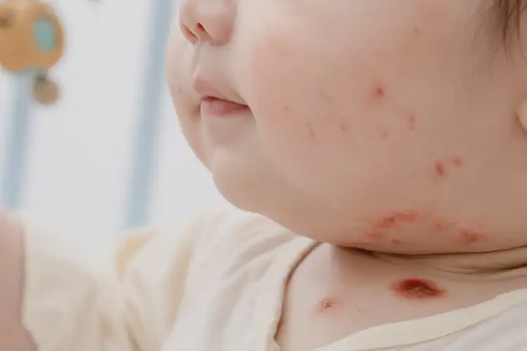 宝宝脖子有湿疹能彻底自愈吗(图4)