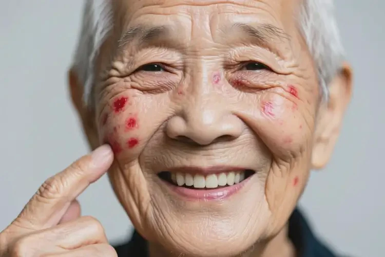 高齡老人臉上經(jīng)常長濕疹能不能根治(圖2)