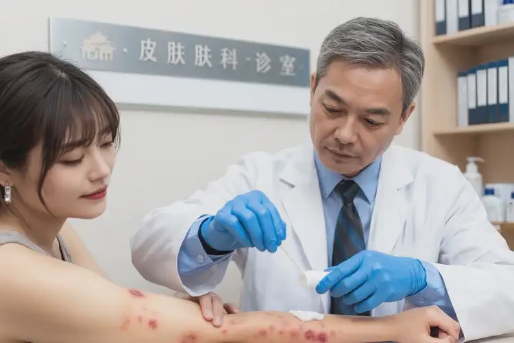 女性手臂出濕疹可以徹底自愈嗎(圖3)