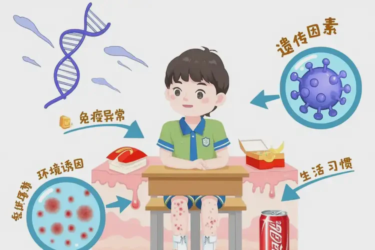 中學(xué)生小腿容易起濕疹可不可以根治(圖4)