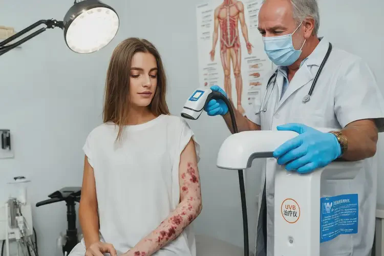 產(chǎn)婦手臂長(zhǎng)濕疹可不可以根治(圖1)