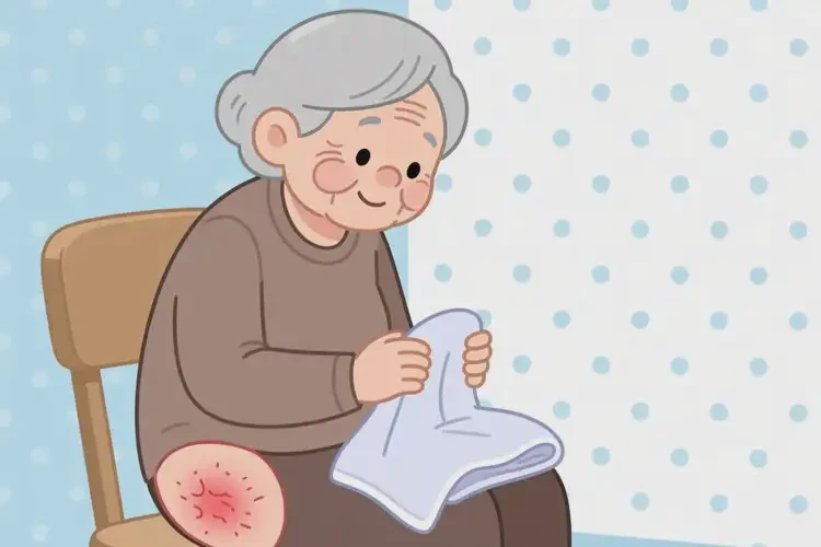 老人屁股上容易起濕疹可不可以根治(圖2)