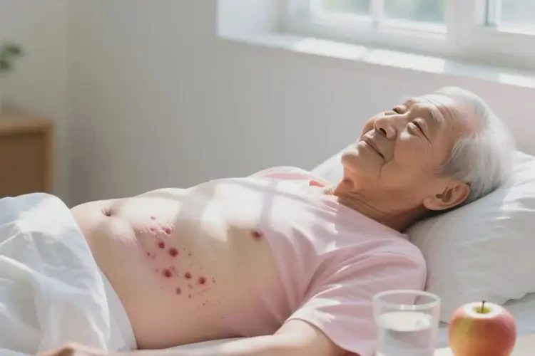 老人肚子出現(xiàn)濕疹可不可以根治(圖3)