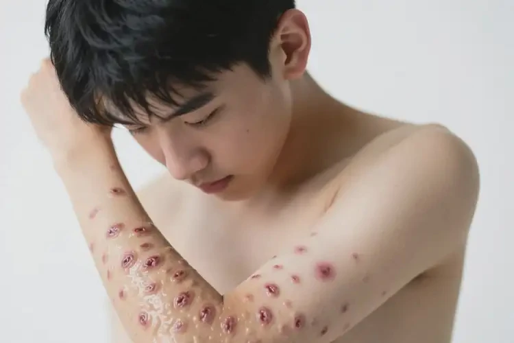 青少年全身出現(xiàn)濕疹可不可以根治(圖1)
