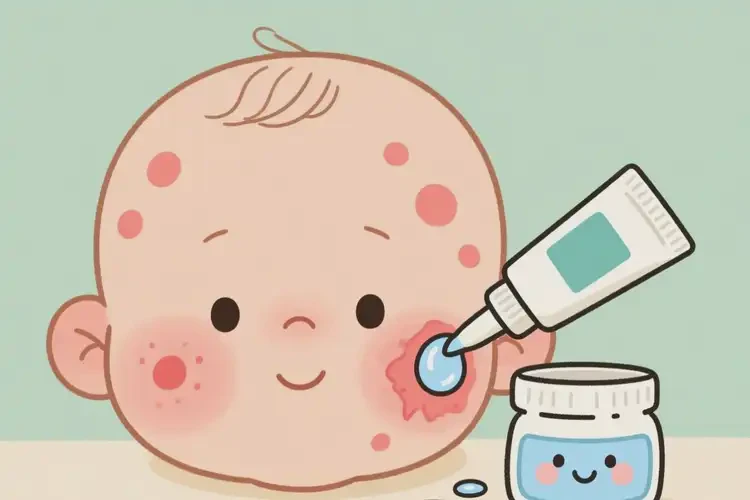 嬰兒面部容易長(zhǎng)濕疹可以治好嗎(圖3)
