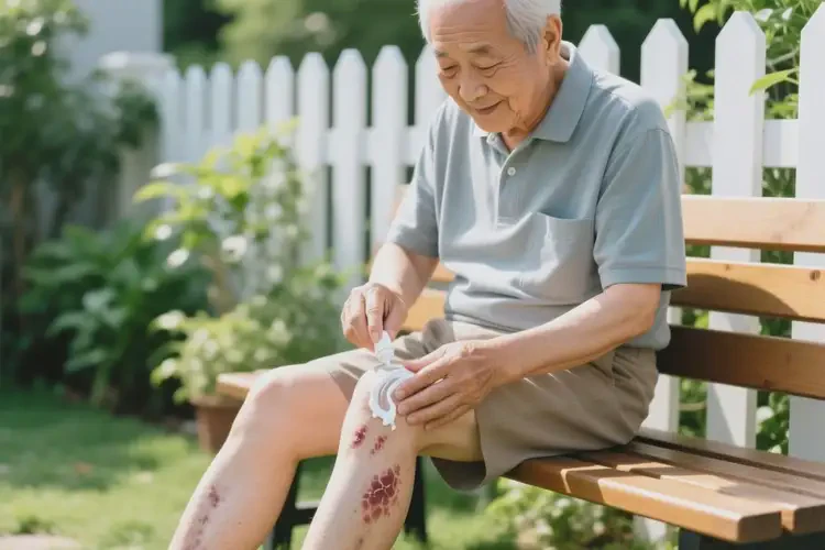 老人小腿上經(jīng)常長濕疹可不可以根治(圖4)