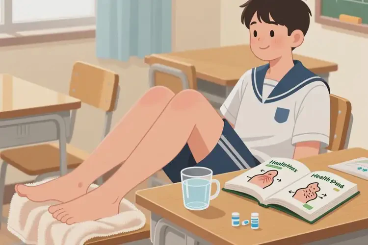 大学生小腿上出现湿疹可不可以根治(图2)