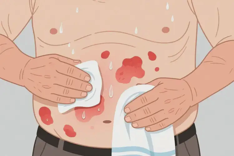 老人肚子有濕疹可不可以根治(圖2)