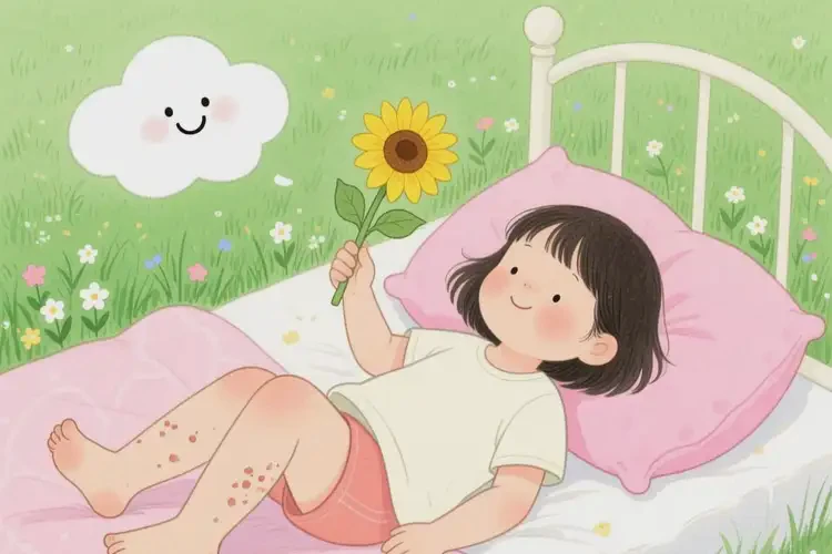 小學(xué)生腳上容易長濕疹可不可以根治(圖2)