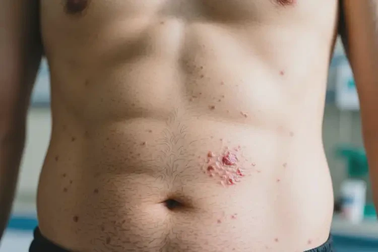 男人肚子上偶爾長濕疹可不可以根治(圖4)