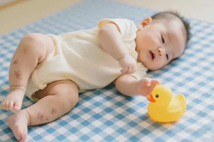寶寶全身經(jīng)常長濕疹可不可以根治(圖1)