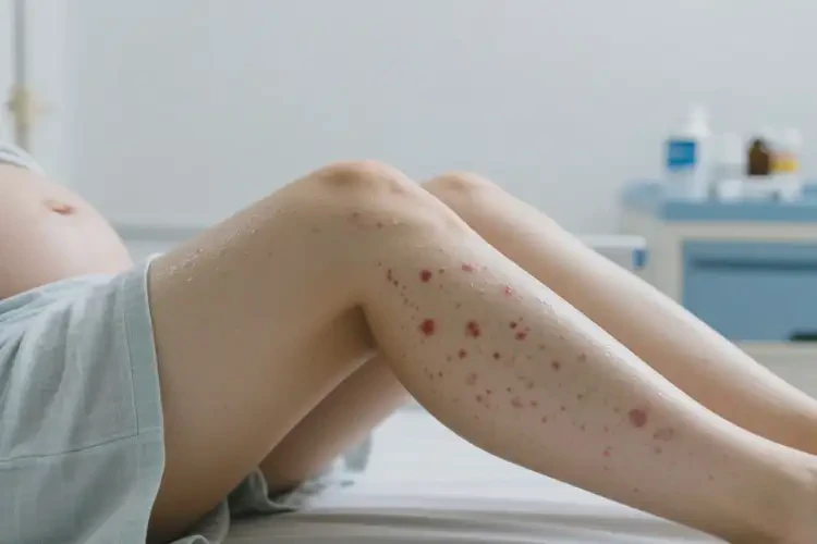 產(chǎn)婦大腿偶爾長濕疹可不可以根治(圖4)