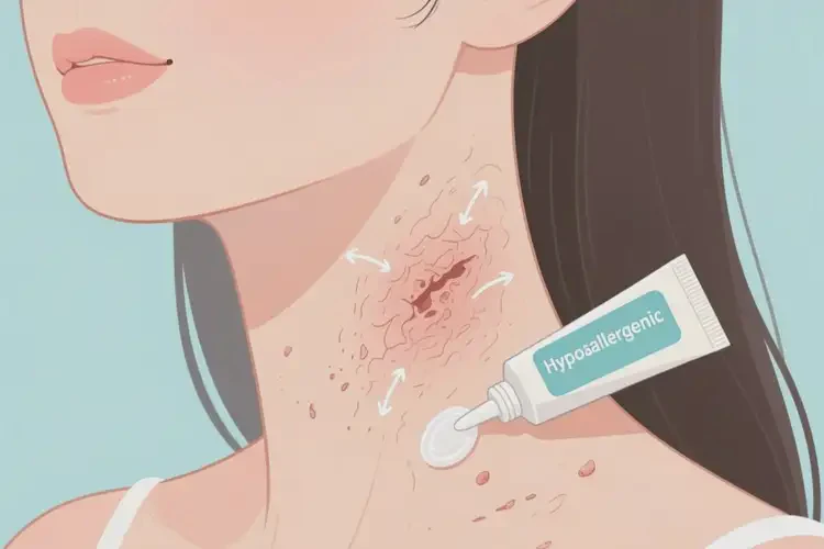 女性脖子上容易長濕疹可不可以根治(圖3)