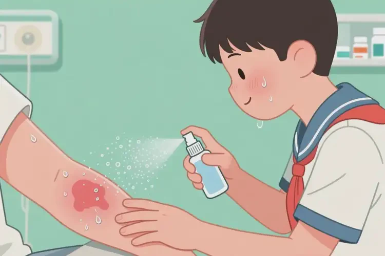 中學生手臂上出濕疹可以徹底自愈嗎(圖2)