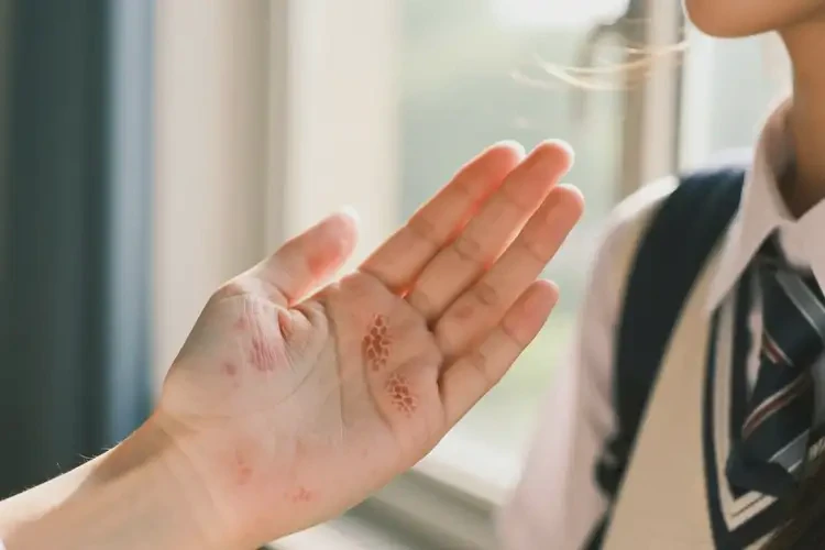 大學(xué)生手上出現(xiàn)濕疹可不可以根治(圖1)