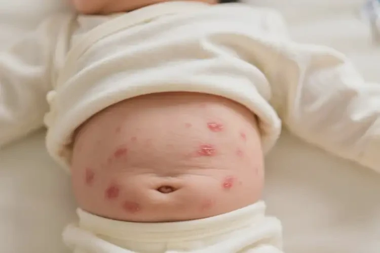 嬰兒肚子上經(jīng)常長濕疹可不可以根治(圖4)
