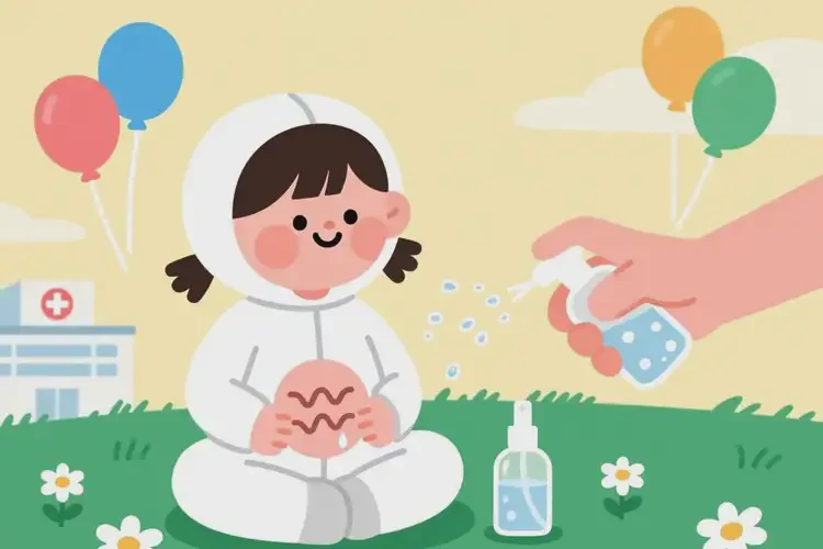 少兒肚子容易起濕疹可不可以根治(圖1)