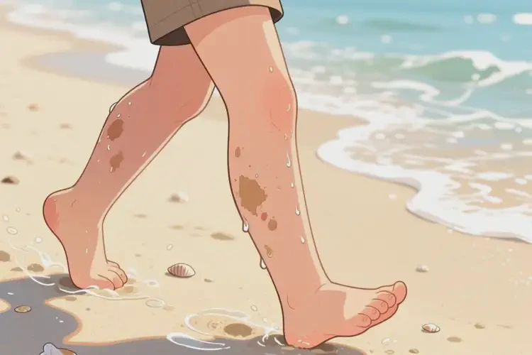 少兒小腿上有濕疹能徹底自愈嗎(圖2)